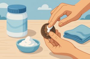 Baking Soda Paste (for common coins)