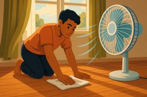 Dry the Floor Properly