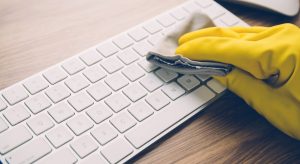 Use Rubbing Alcohol-dipped Cotton Swabs