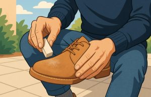 Using an Eraser for Scuffs