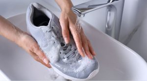 Wash and Blot the Uppers