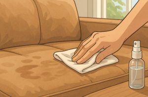 Cleaning Process for Light Stains