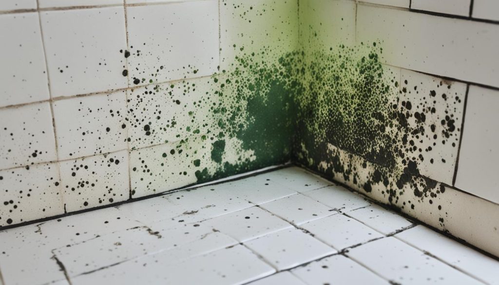 bathroom mold growth