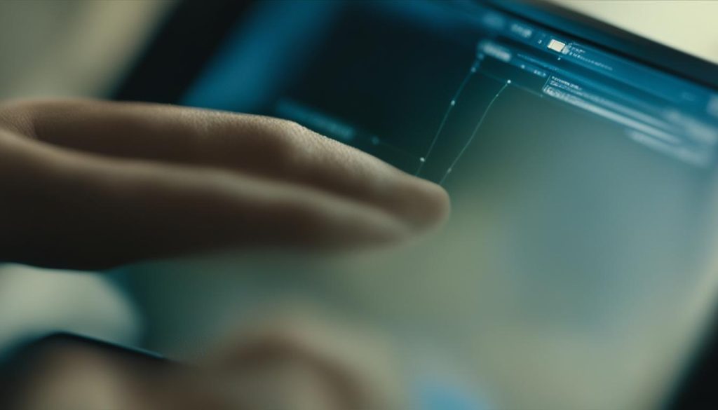 cleaning a monitor screen