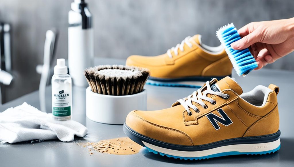 cleaning nubuck shoes
