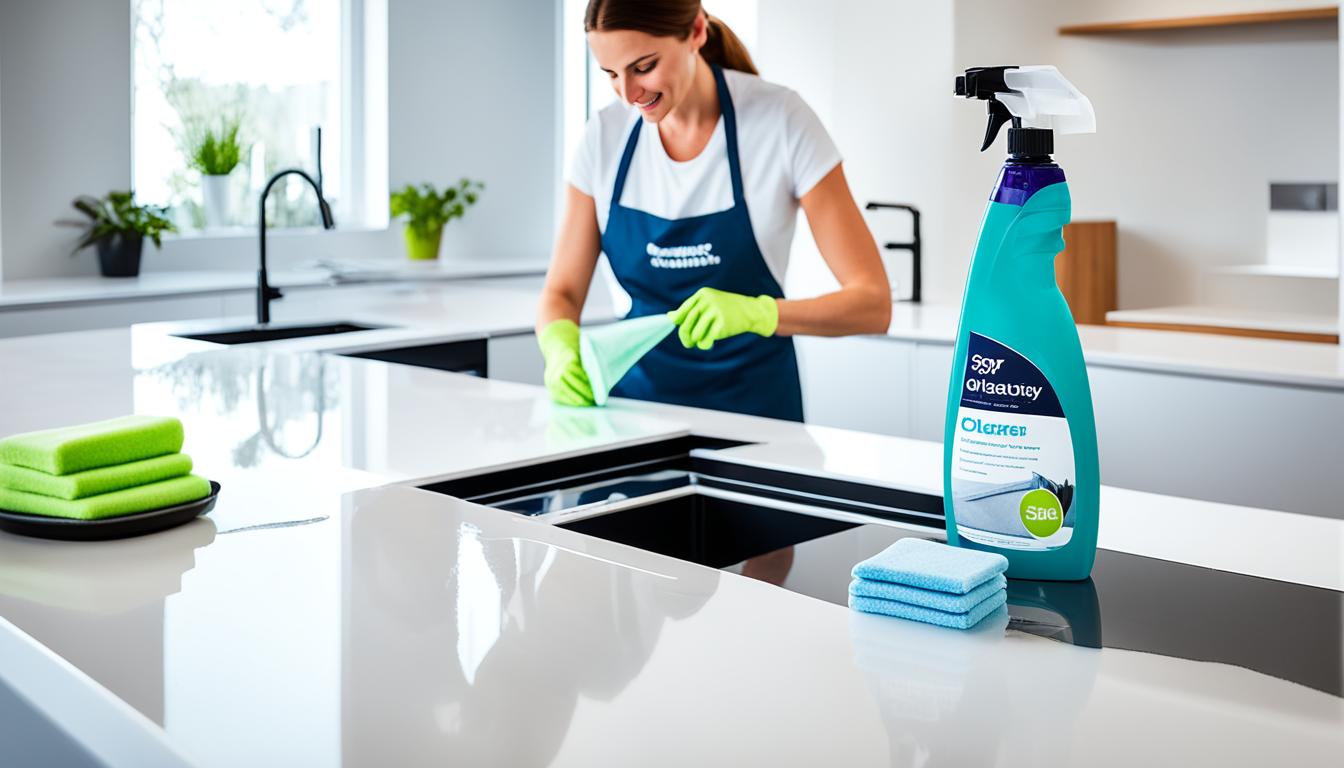 How to Clean Quartz Worktops Effectively?