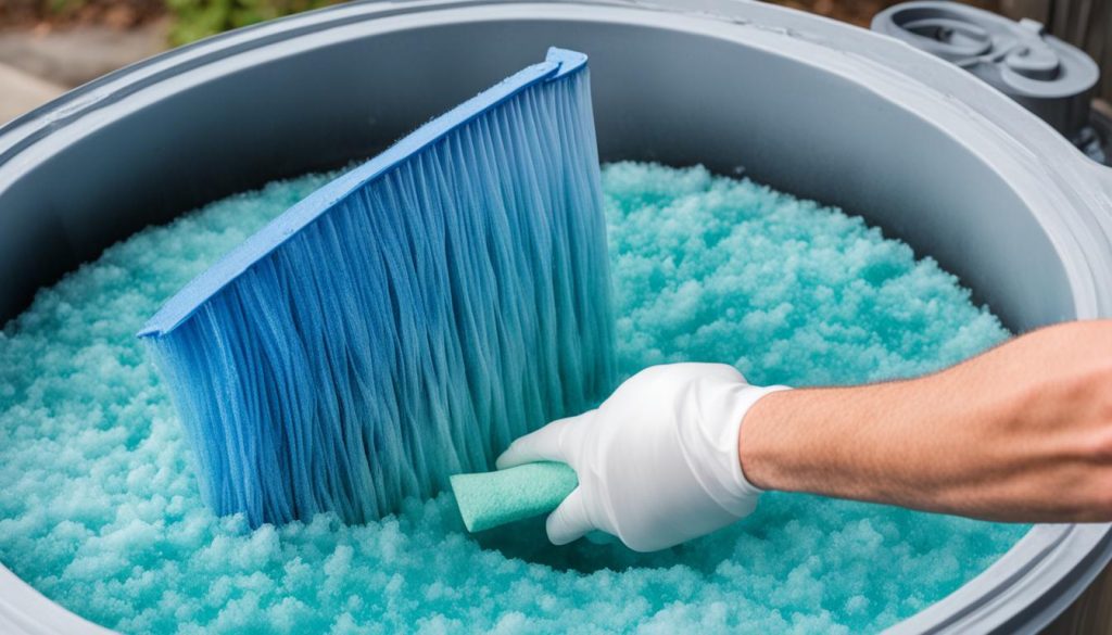 hot tub filter cleaning solution hot tub filter cleaning solution