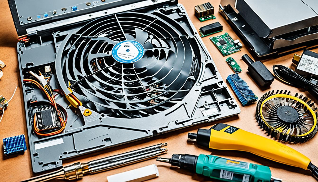 how to clean laptop fan