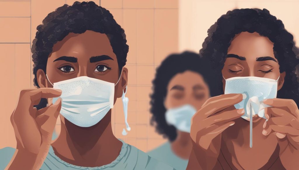 how to relieve septum piercing pain