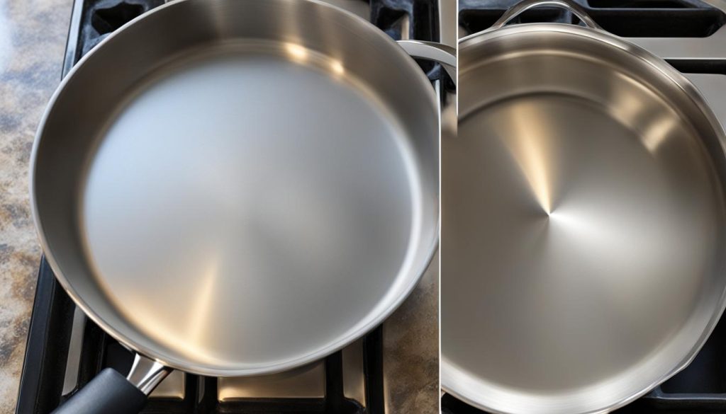 how to remove discoloration from stainless steel pans how to remove discoloration from stainless steel pans