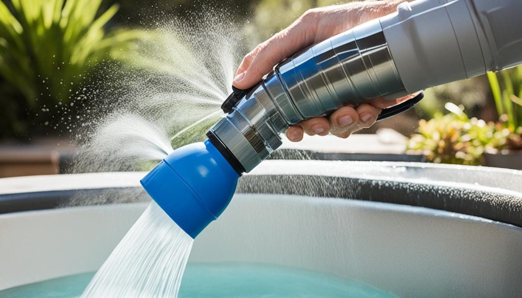 quick rinse hot tub filter maintenance quick rinse hot tub filter maintenance