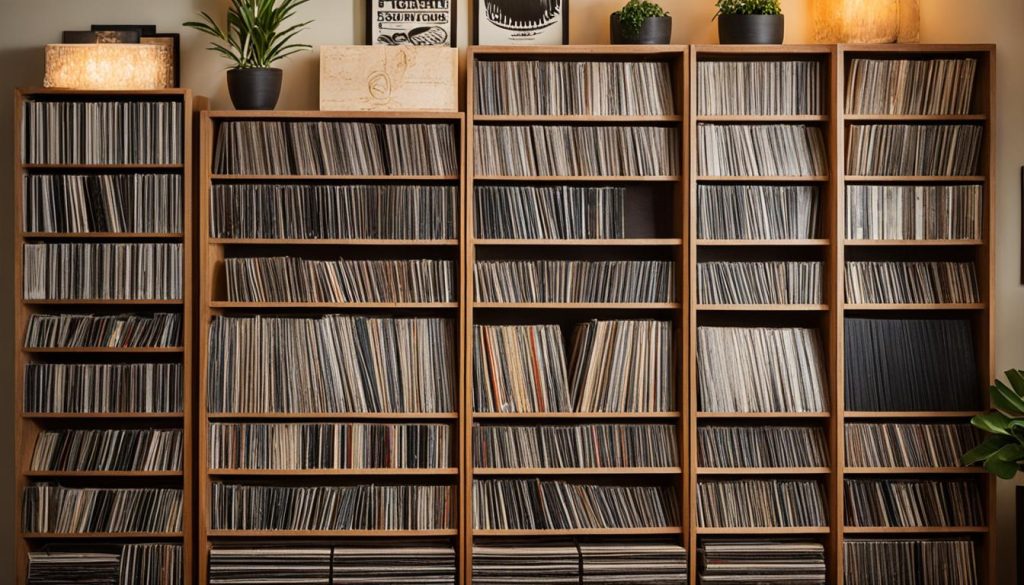 vinyl record storage