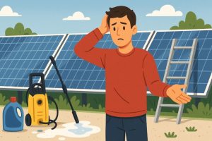 Common Mistakes to Avoid When Cleaning Solar Panels