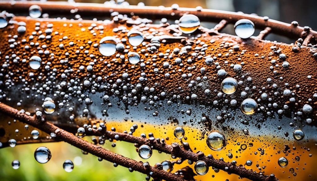 Rust cleaning with vinegar and cola Rust cleaning with vinegar and cola