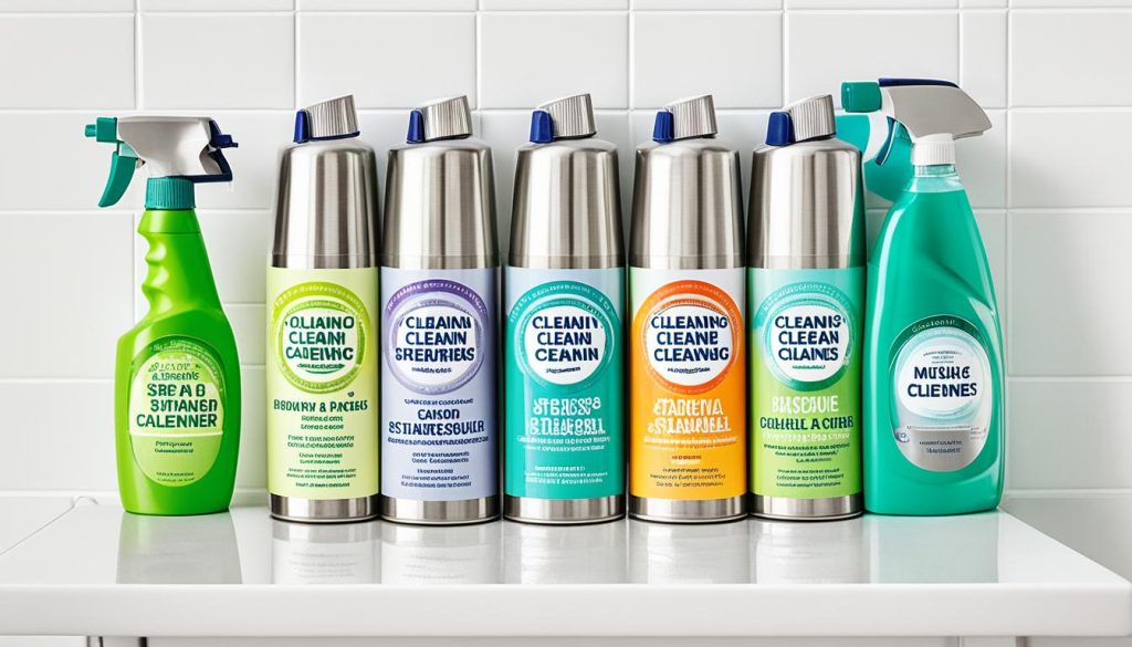 best cleaning products for stainless steel extractor fan