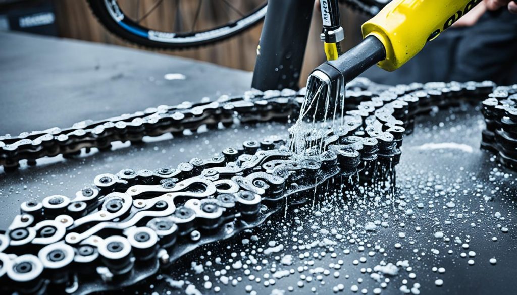 clean bike chain at home clean bike chain at home