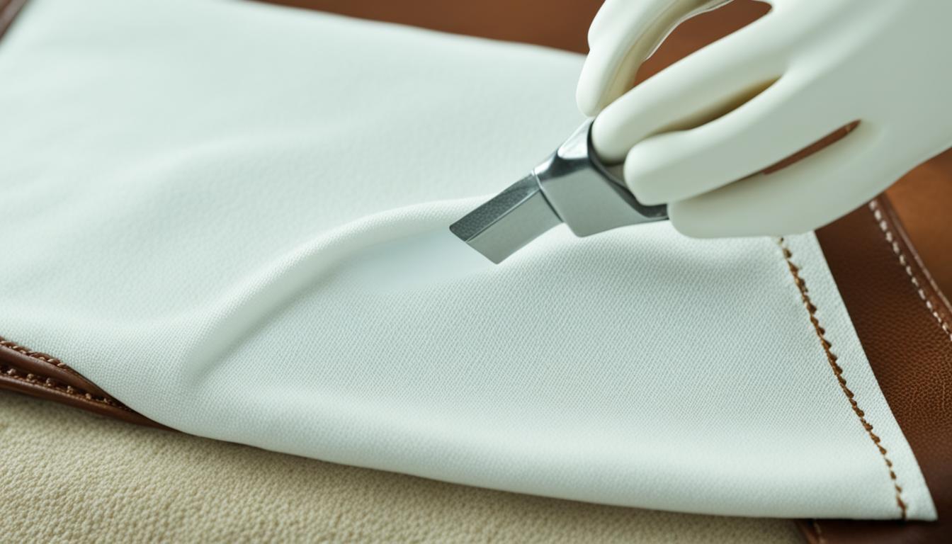 how to clean a leather purse