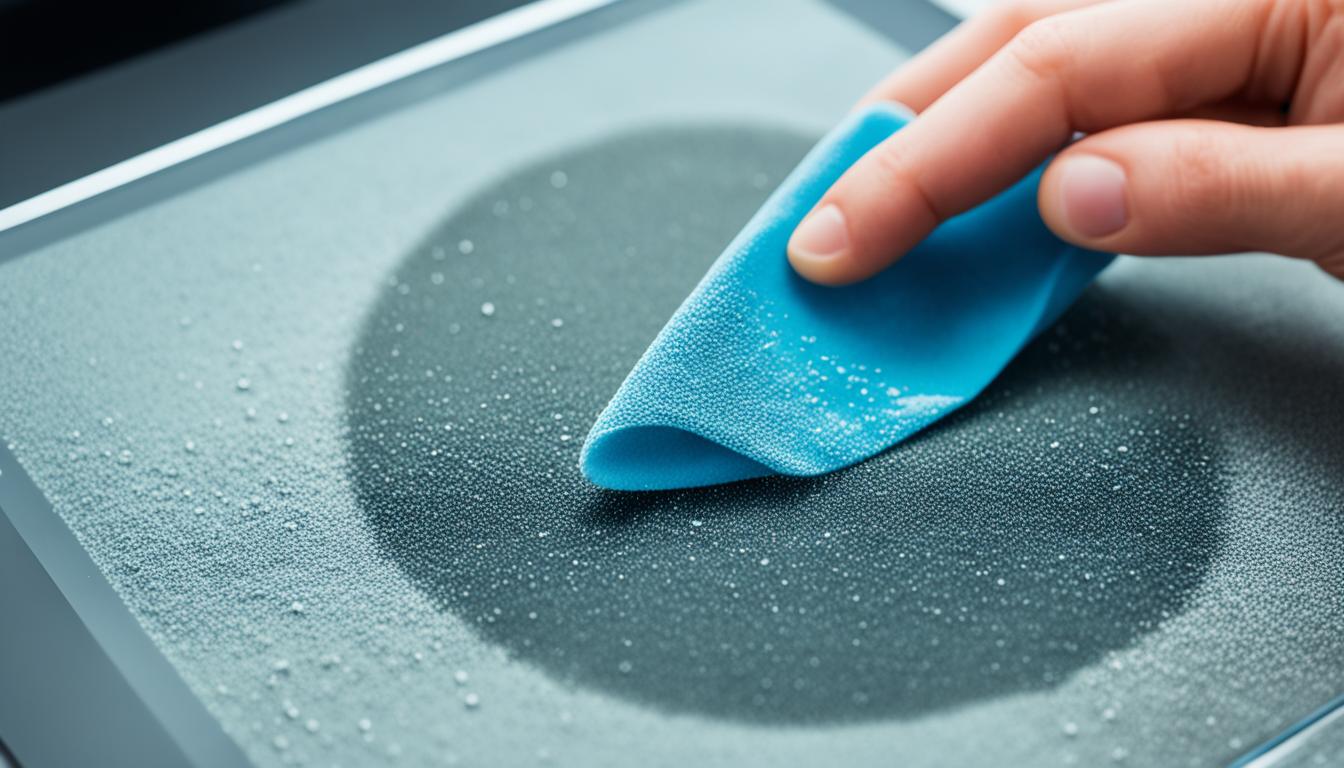 how to clean lcd screen tv