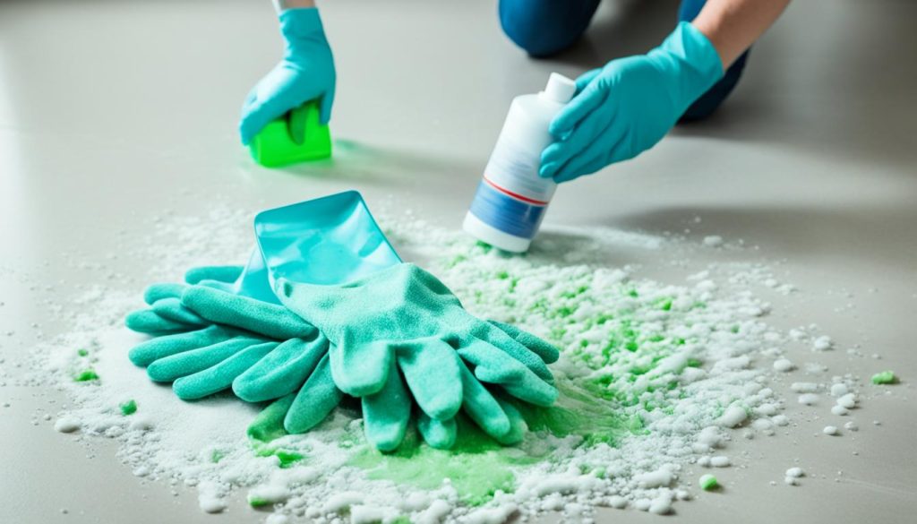 professional vomit stain removal