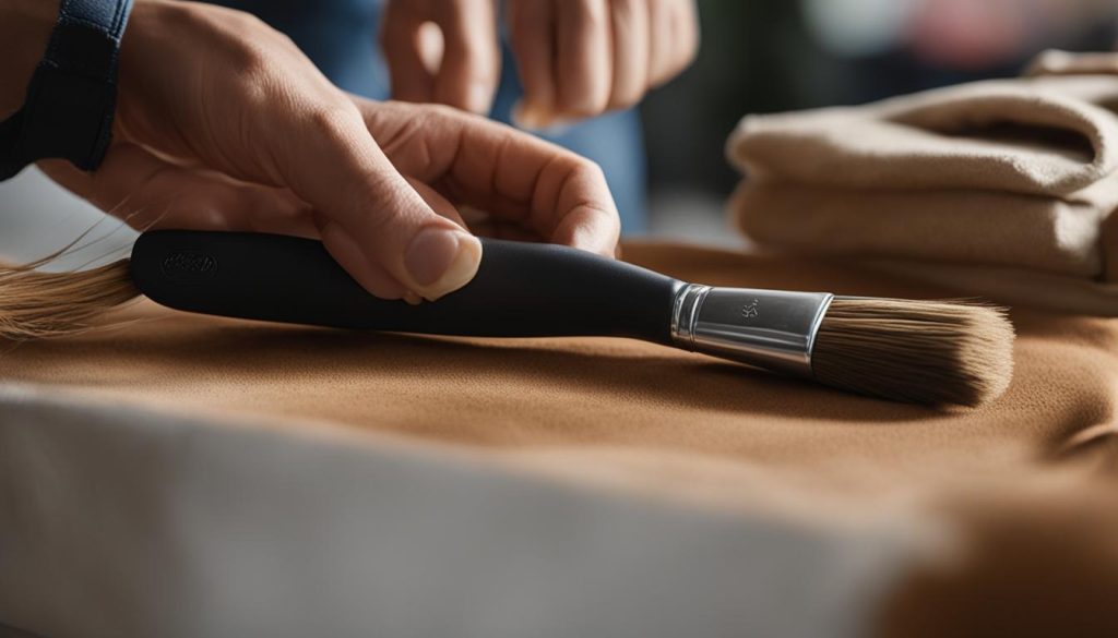 suede bag maintenance