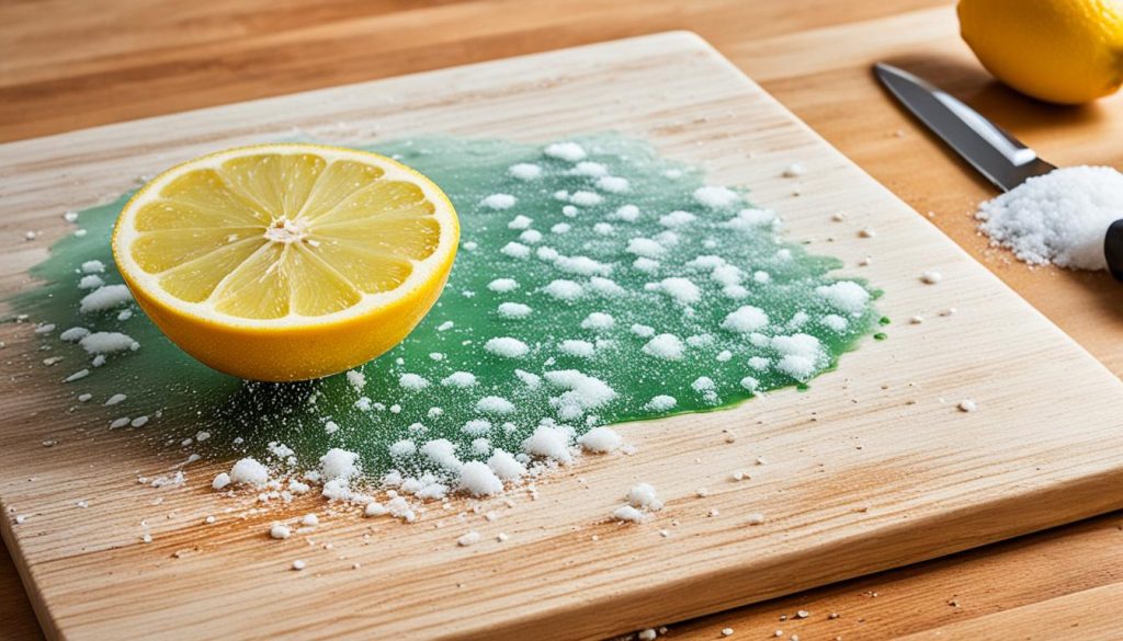 tips for cleaning wooden chopping board
