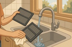 Rinse and Dry Properly Before Reinstalling