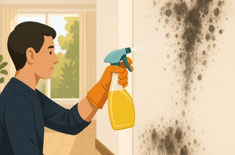 How to Clean Mould Off Walls Naturally at Home? | How To Cleaning Blog